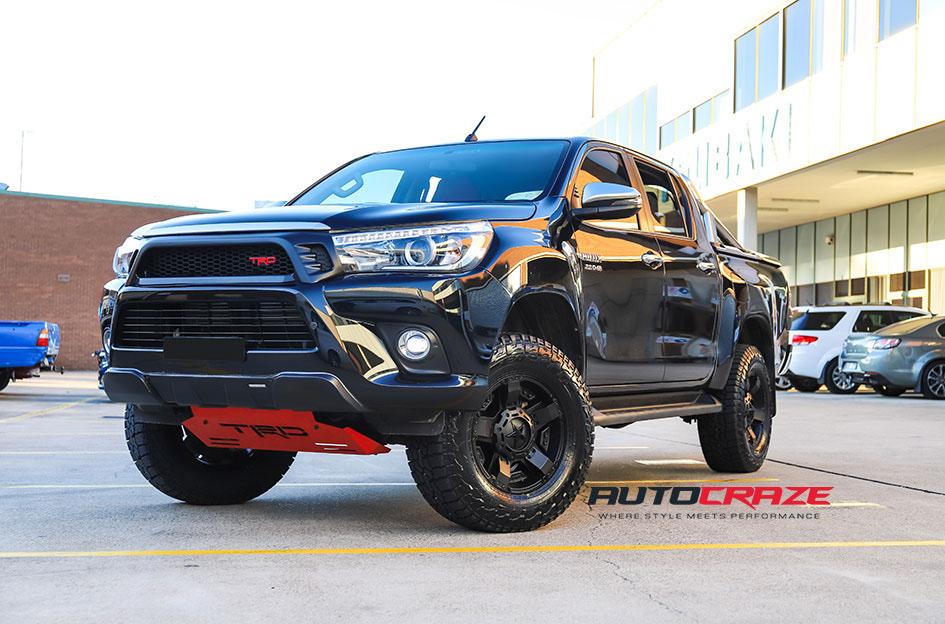 TOYOTA HILUX N80 4WD ROCKSTAR XD 2 MATTE BLACK